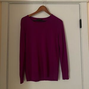 Banana Republic Magenta Silk Cashmere Sweater